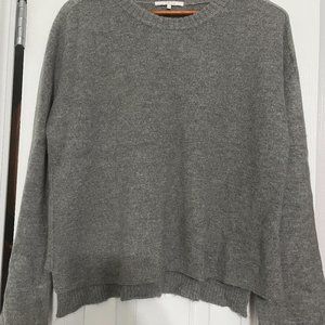 Lunya Cozy Alpaca Pullover, M, Heather Gray